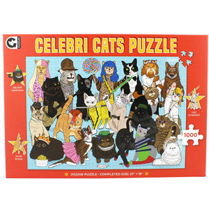 Celebri Cats 1000 pc Puzzle