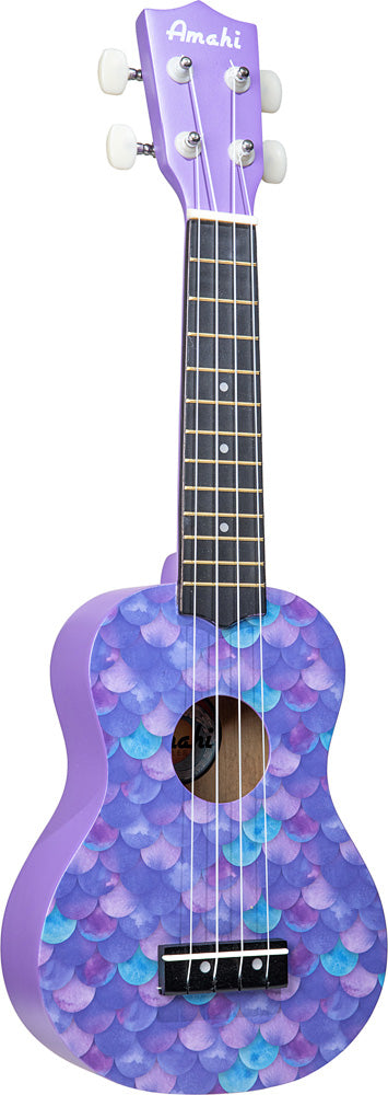 Purple Mermaid Ukulele