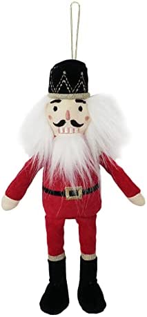 Red Nutcracker Ornament Doll