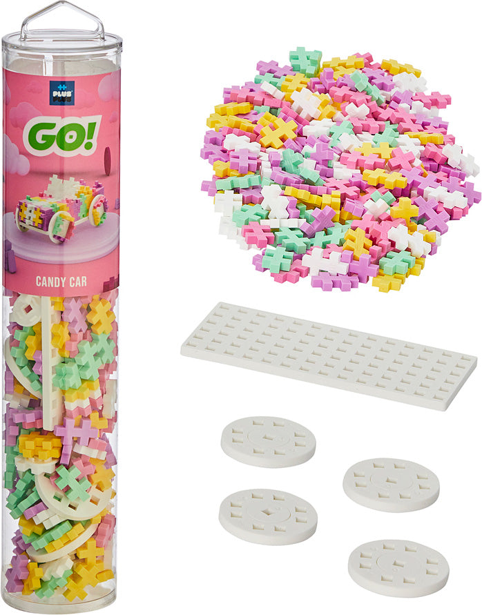 Go! Candy Cars Plus Plus 200 pc Tube