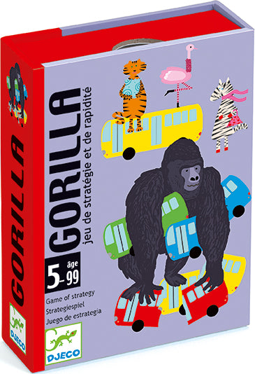  Gorilla Speed Challenge Card Game
