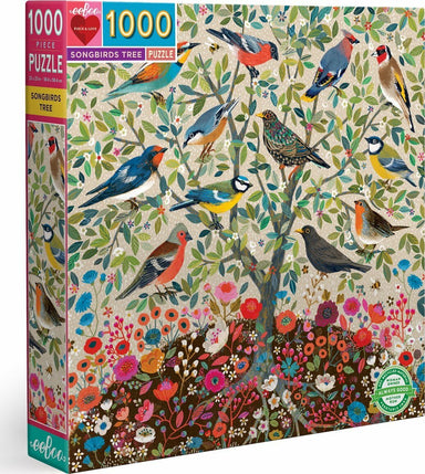 Songbirds Tree 1000 Piece Puzzle