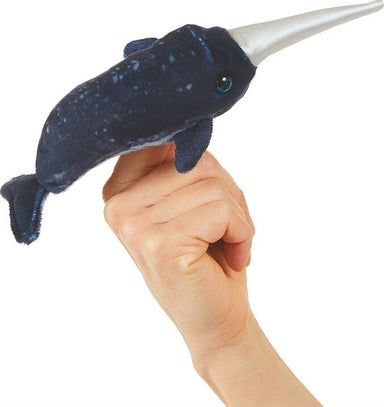 Mini Narwhal Finger Puppet