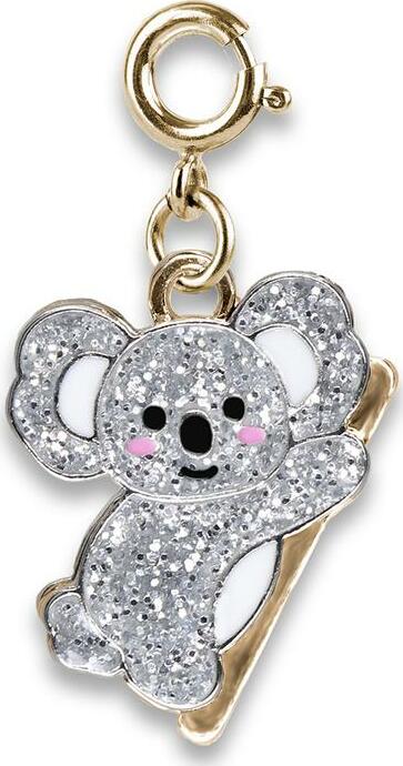 Gold Glitter Koala Charm