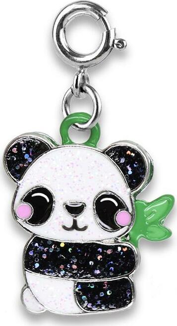 Glitter Panda Charm