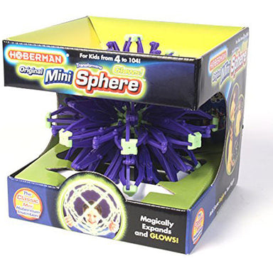 Hoberman Mini Sphere Expanding Universe Glow Toy