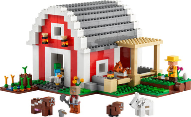 LEGO Minecraft The Red Barn Farm Animals Toy