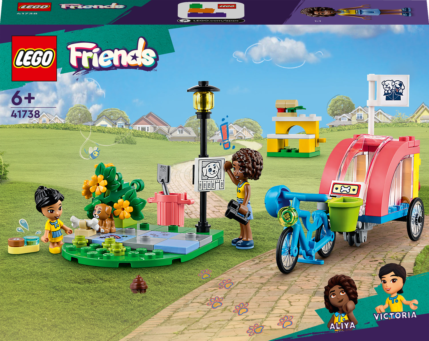 LEGO® Friends: 41738 Dog Rescue Bike
