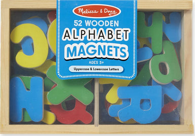 Wooden Letter Alphabet Magnets