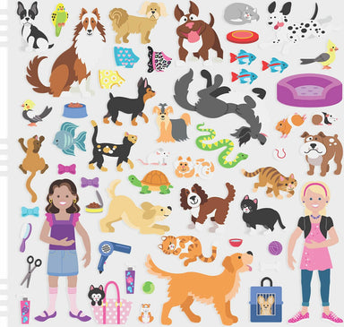 Puffy Sticker Activity Book - Pet Place