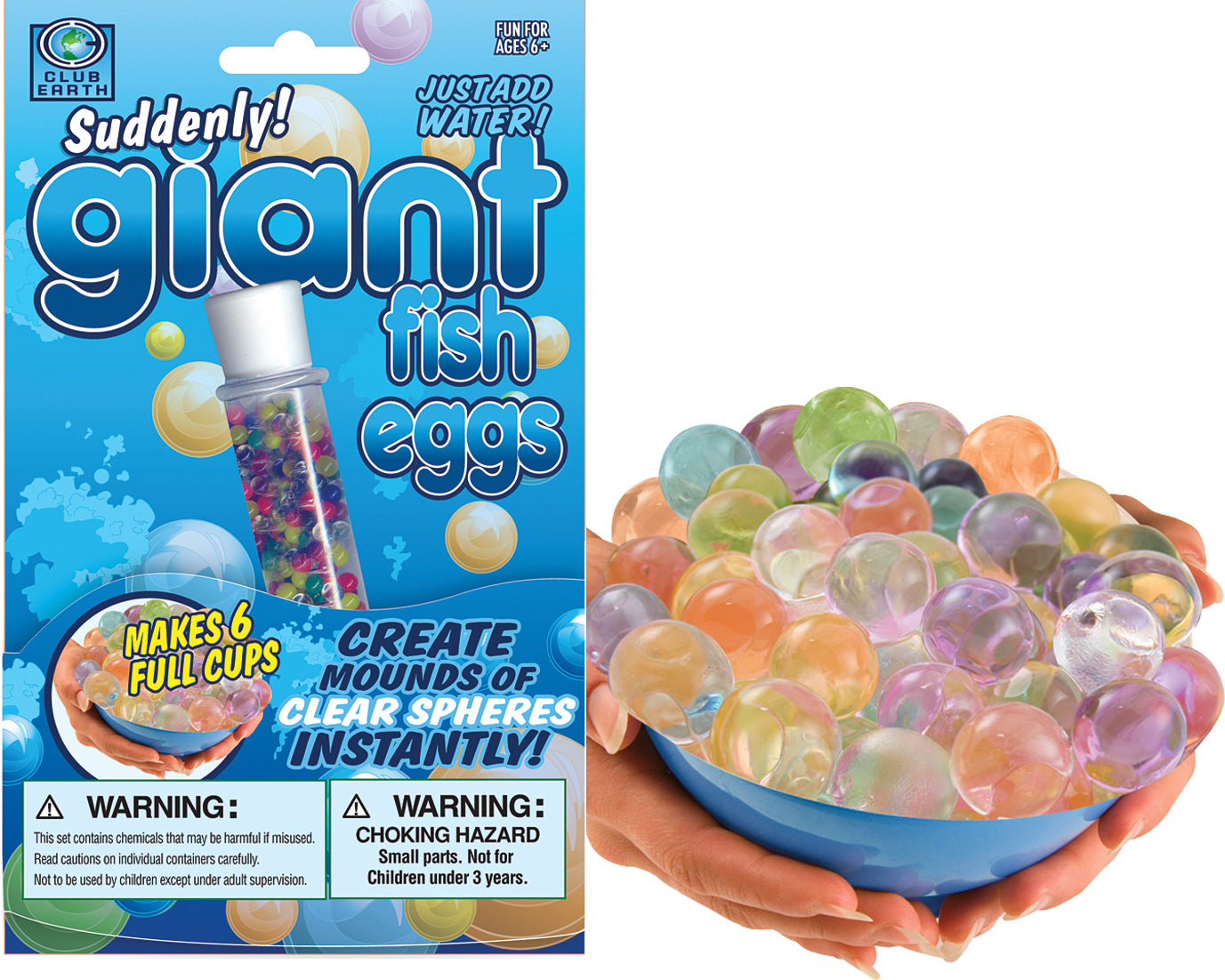 Suddenly Giant Fish Eggs
