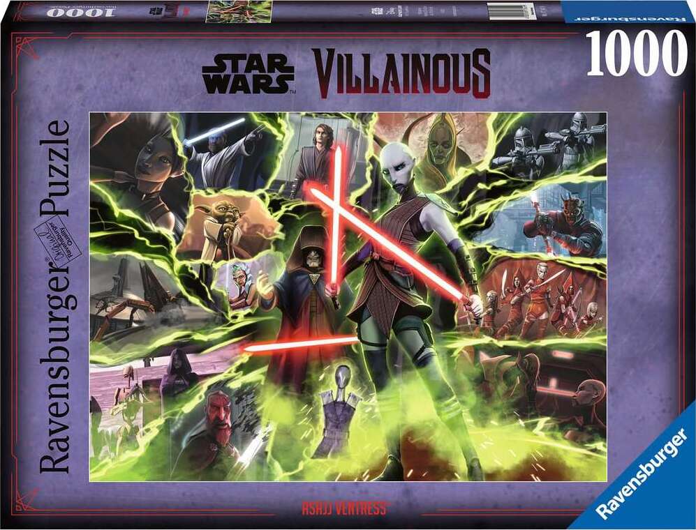 Star War Villainous: Asajj Ventress (1000 pc Puzzles)