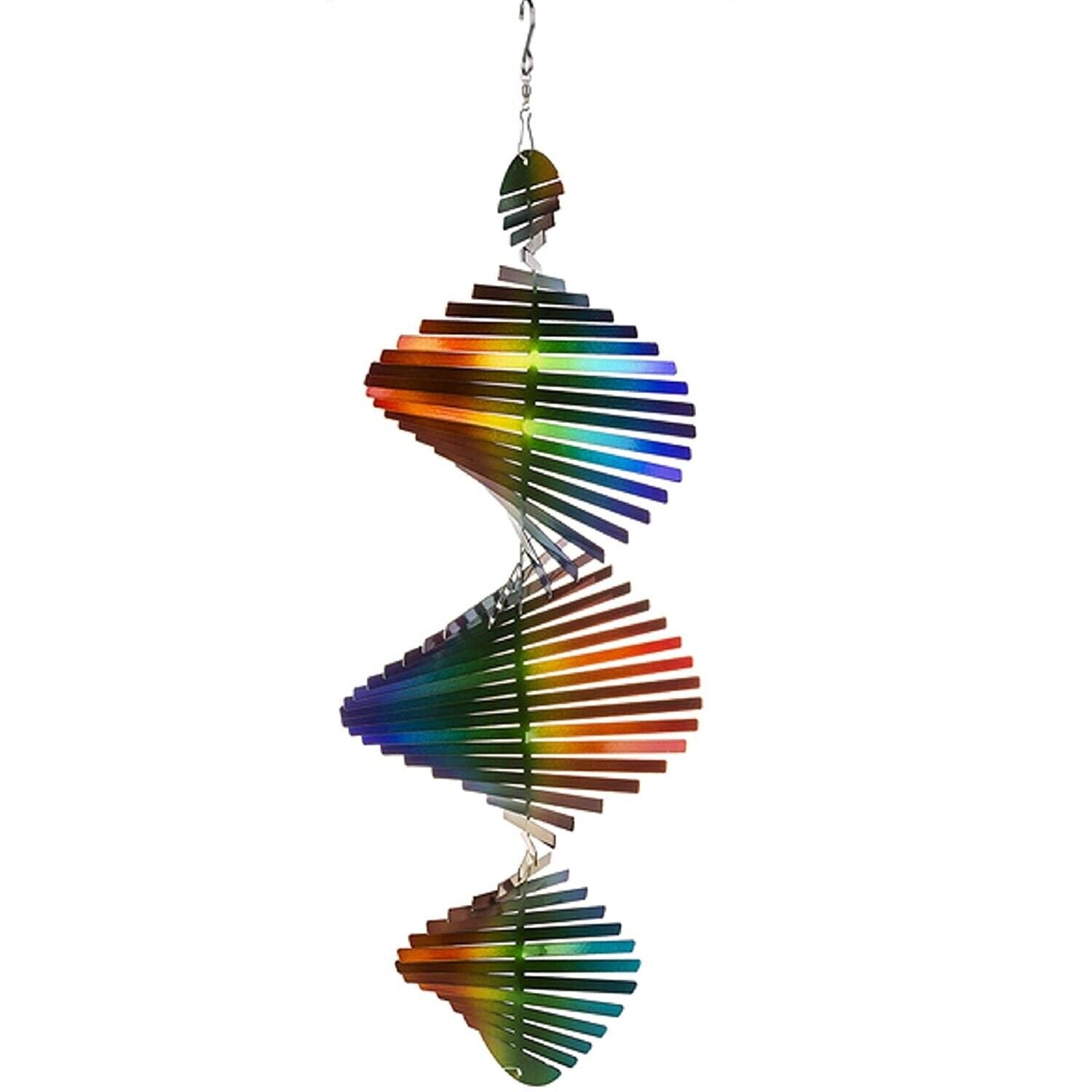 Large Rainbow Hanging Spinner