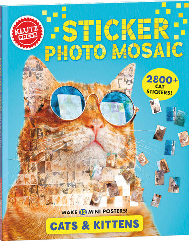 Cats & Kittens Sticker Photo Mosaic