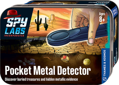  Spy Labs: Pocket Metal Detector in Tin