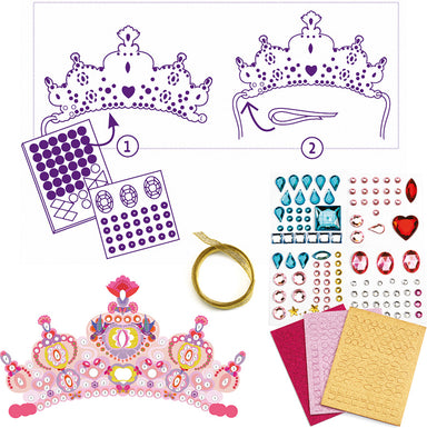 Do It Yourself Princess Mosaic Tiaras