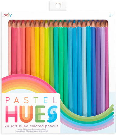 Pastel Hues Colored Pencils