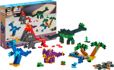 Plus-Plus Learn to Build Dinosaurs