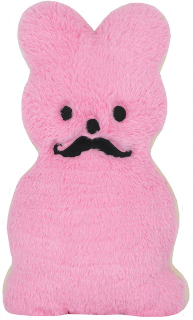 Bunny Cookie Furry Pillow - Pink