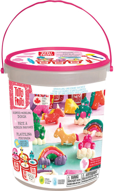 Tutti Frutti Sparkling Unicorns Bucket Dough Kit