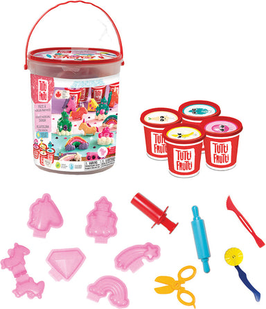 Tutti Frutti Sparkling Unicorns Bucket Dough Kit