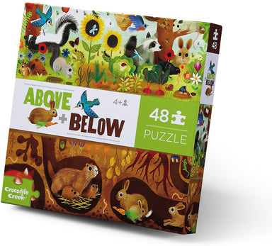 Above + Below Floor Puzzle - Backyard Discovery 48 pc