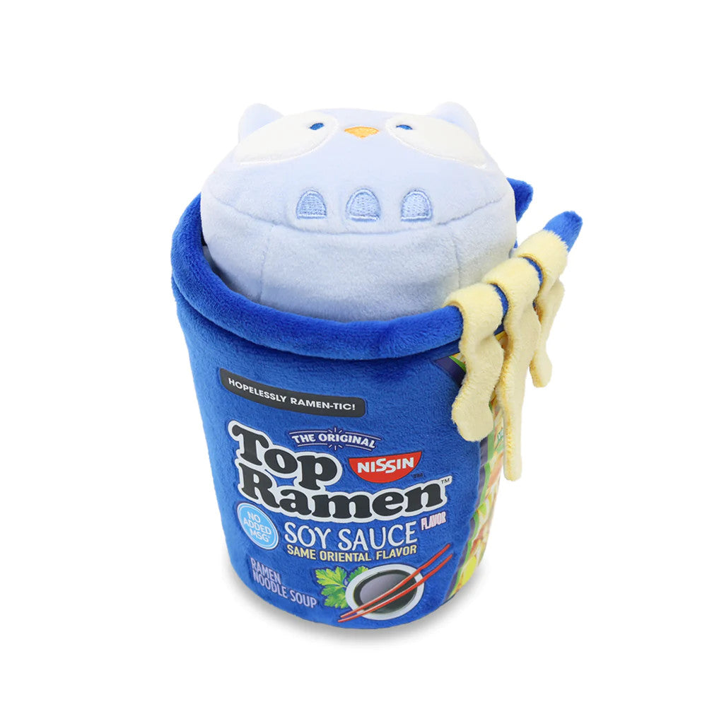 Top Ramen Cup Soy Sauce Owlyroll Small Anirollz Plush Blanket