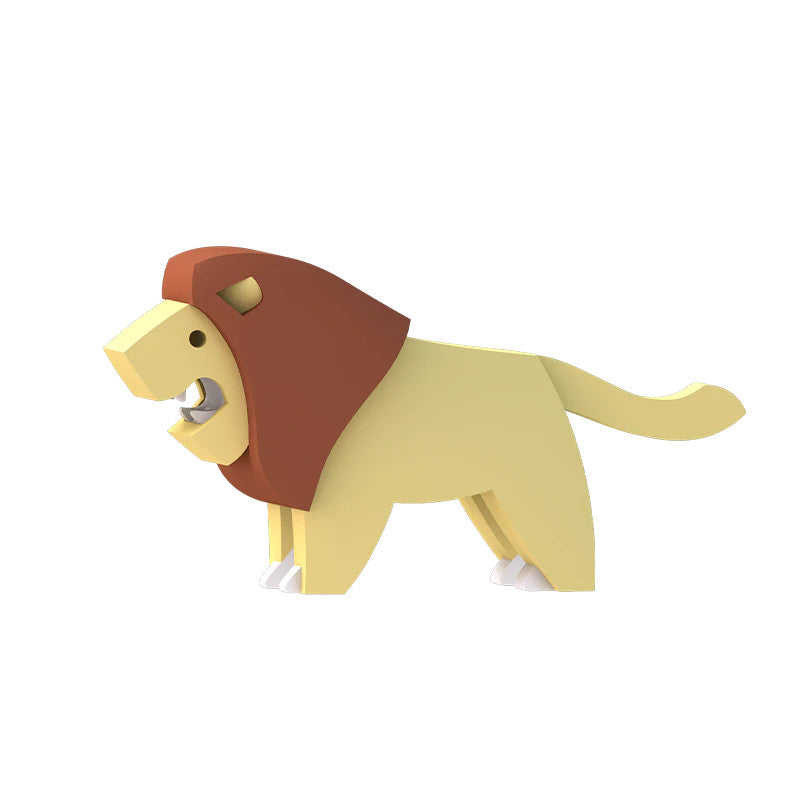 Lion Magnetic Half Animal