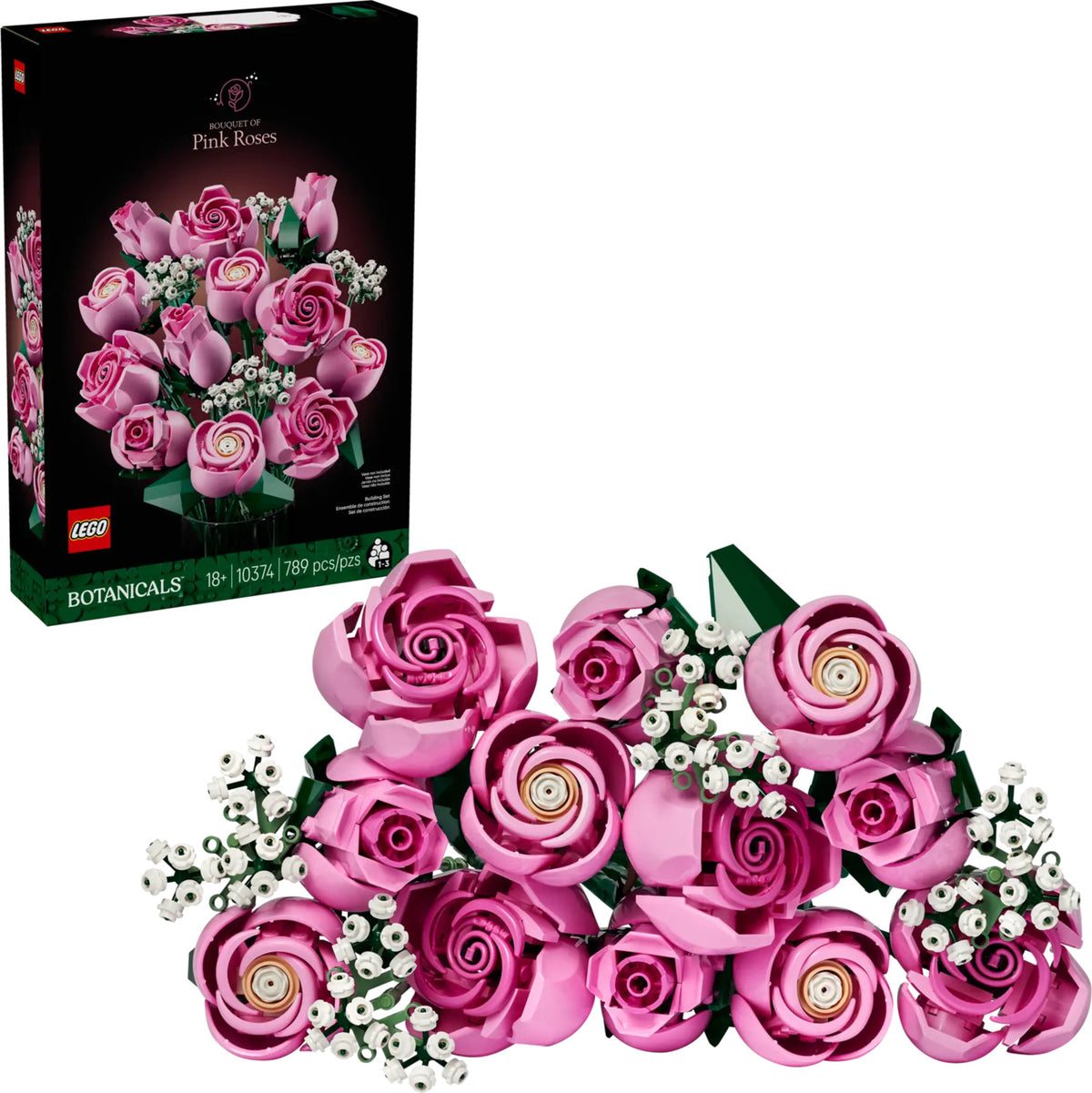 PINK　計4本セット 10374 Bouquet of Pink Roses — Piccolo Mondo Toys