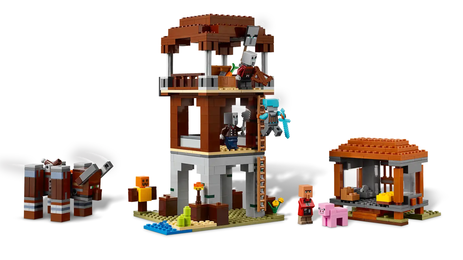 21278 The Pillager Outpost and Ravager