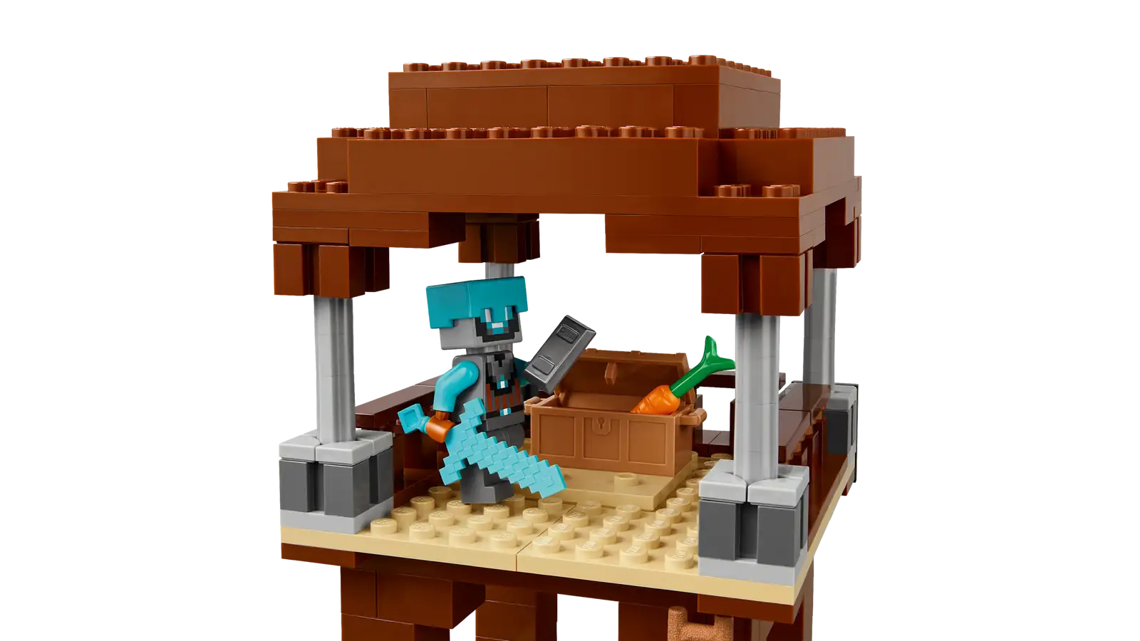 21278 The Pillager Outpost and Ravager