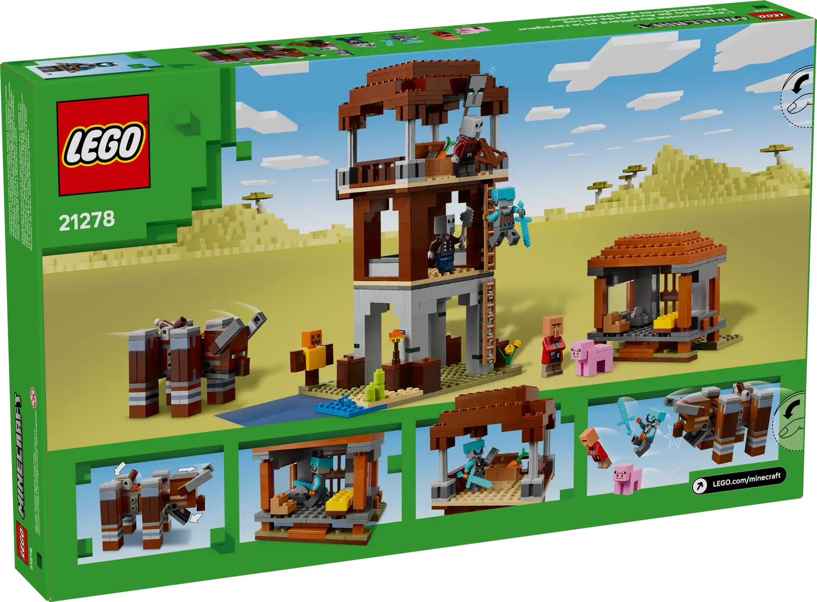21278 The Pillager Outpost and Ravager