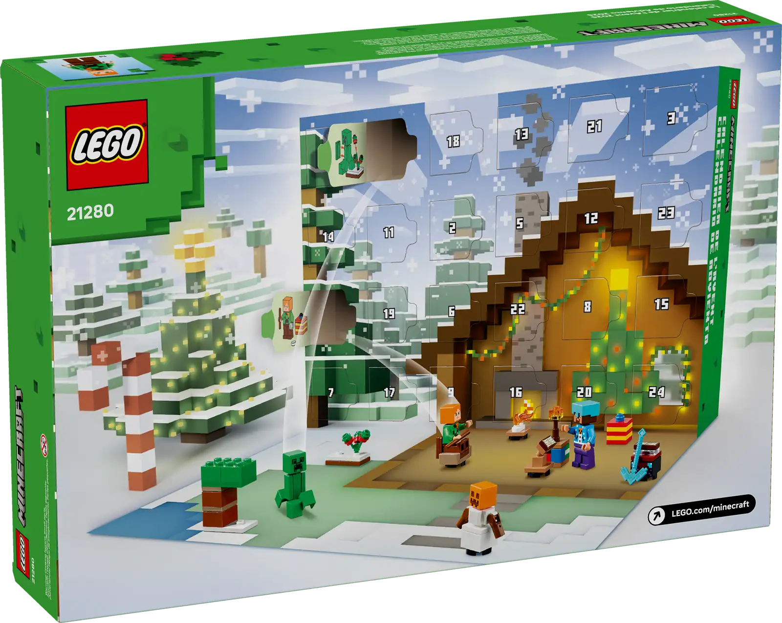 21280 LEGO® 2025 Minecraft Advent Calendar