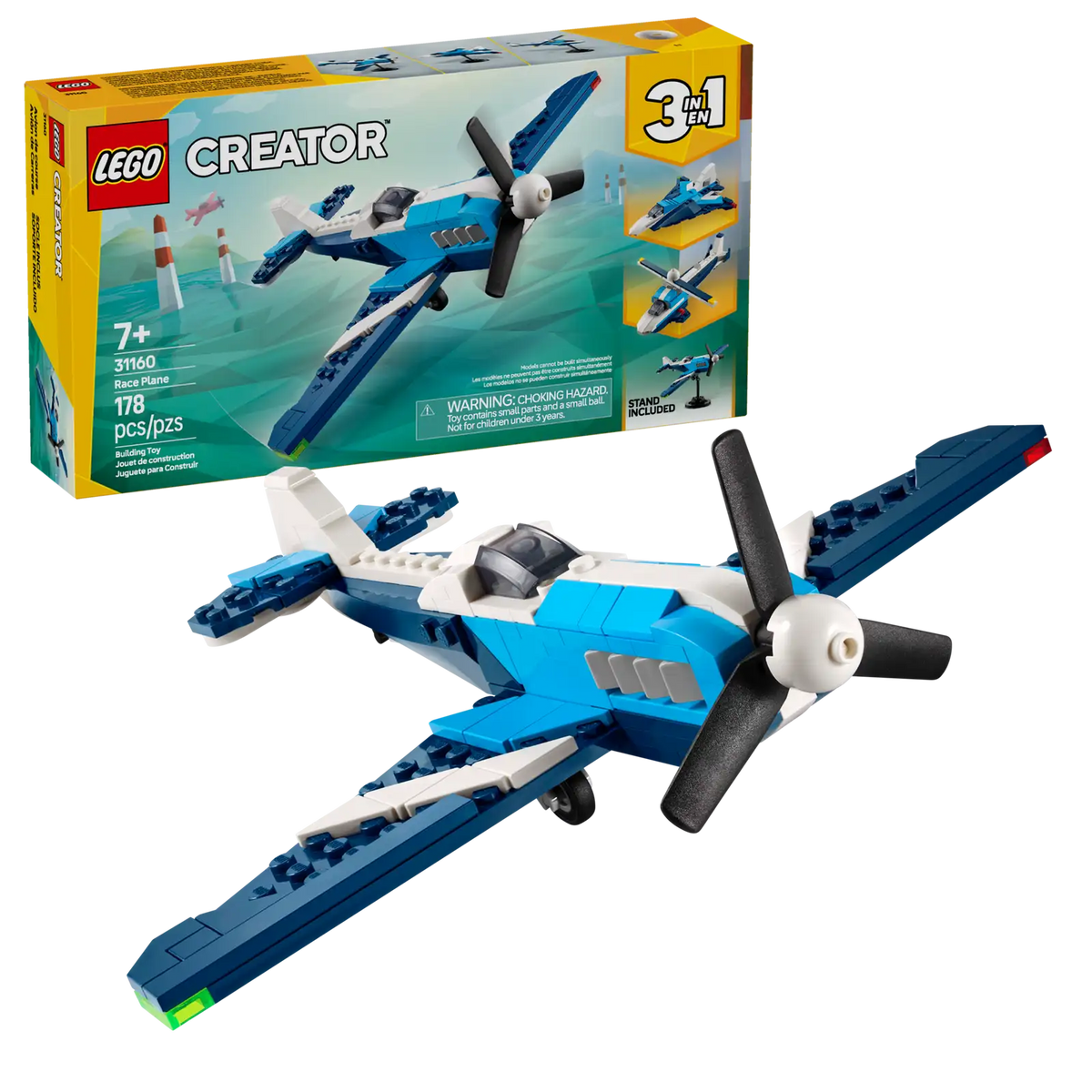 31160 Aircraft: Race Plane — Piccolo Mondo Toys