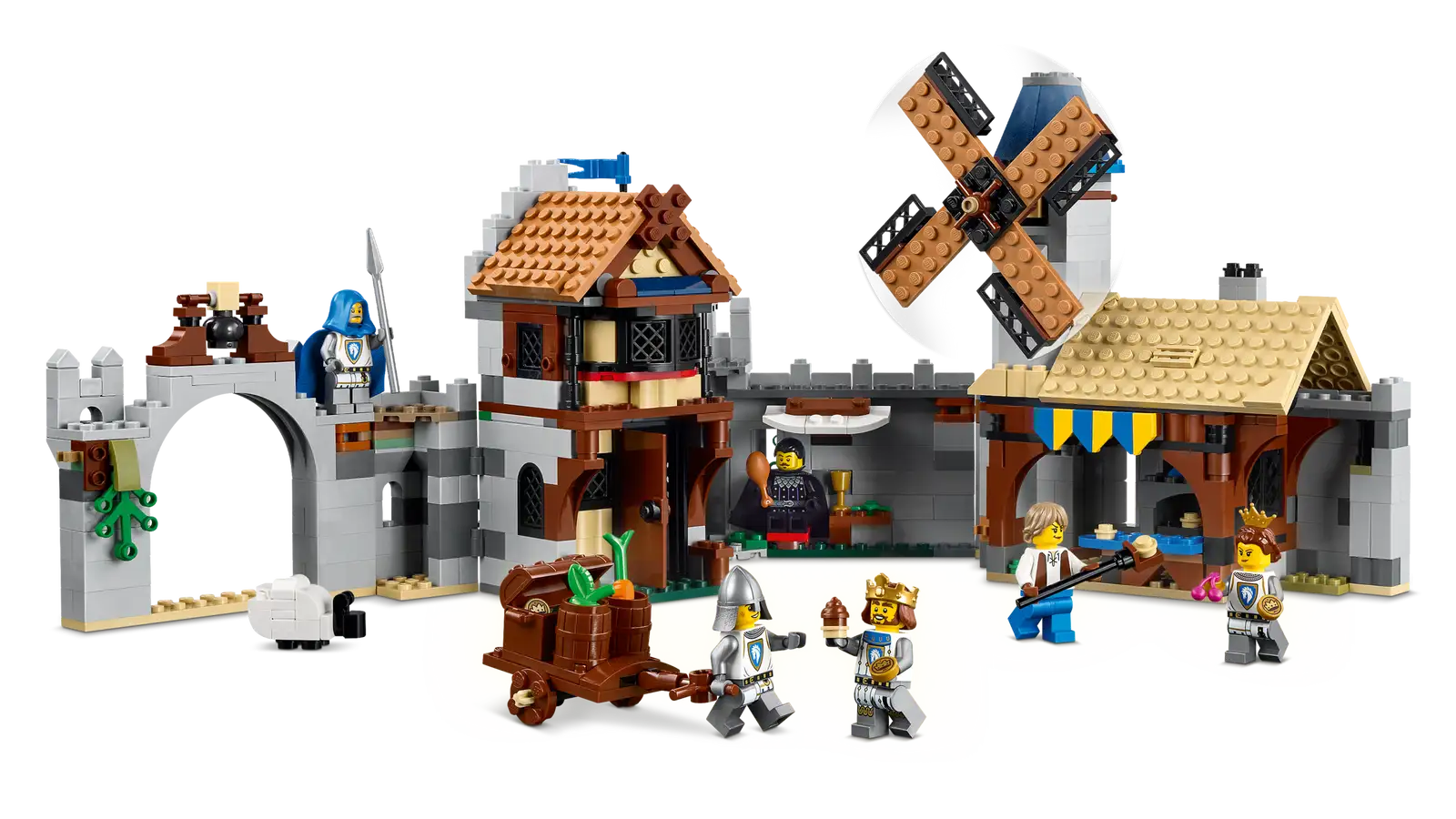 31168 Medieval Horse Knight Castle