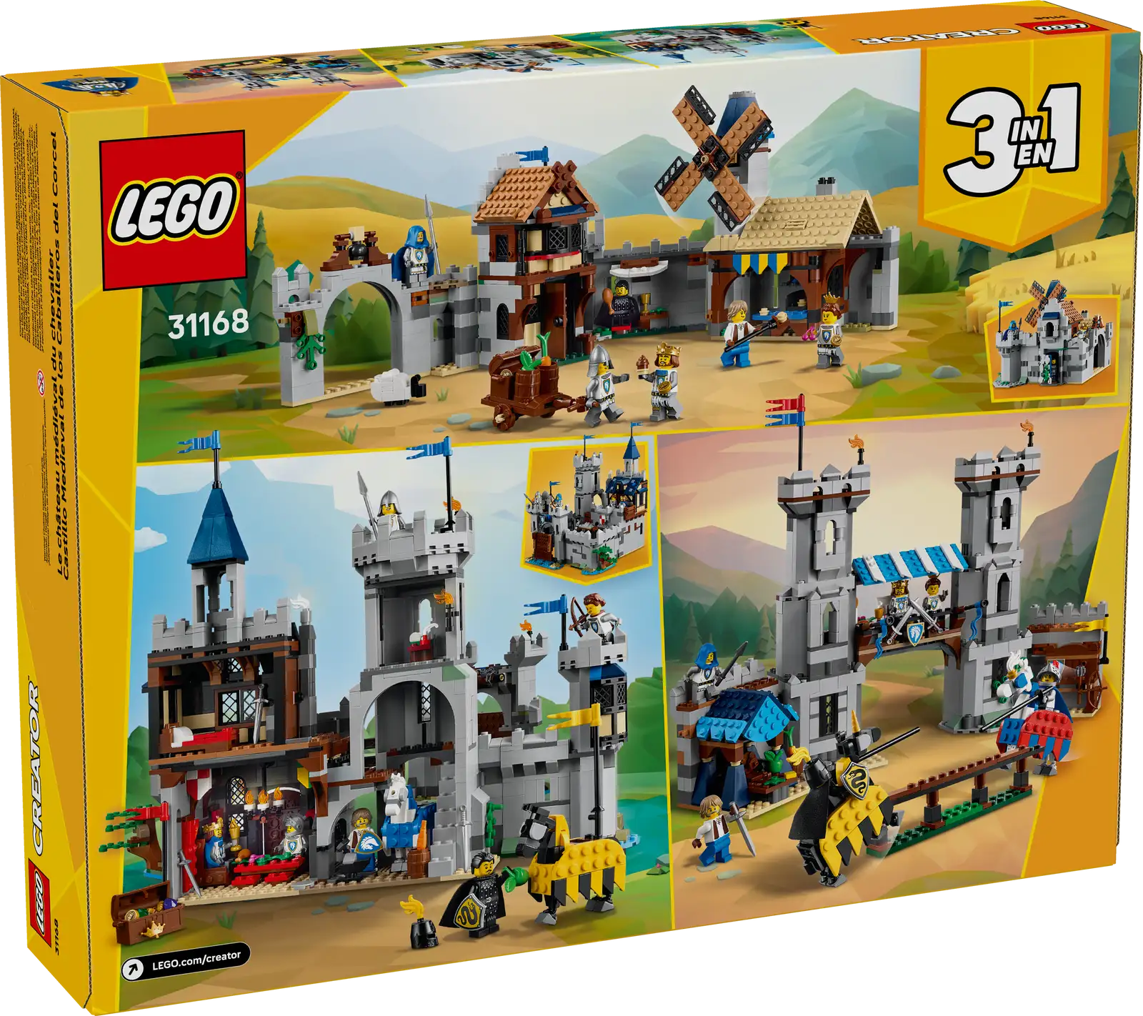 31168 Medieval Horse Knight Castle