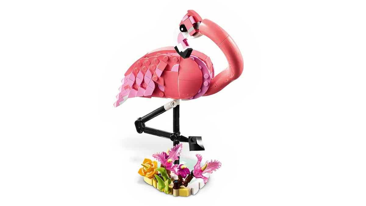 31170 Wild Animals Pink Flamingo