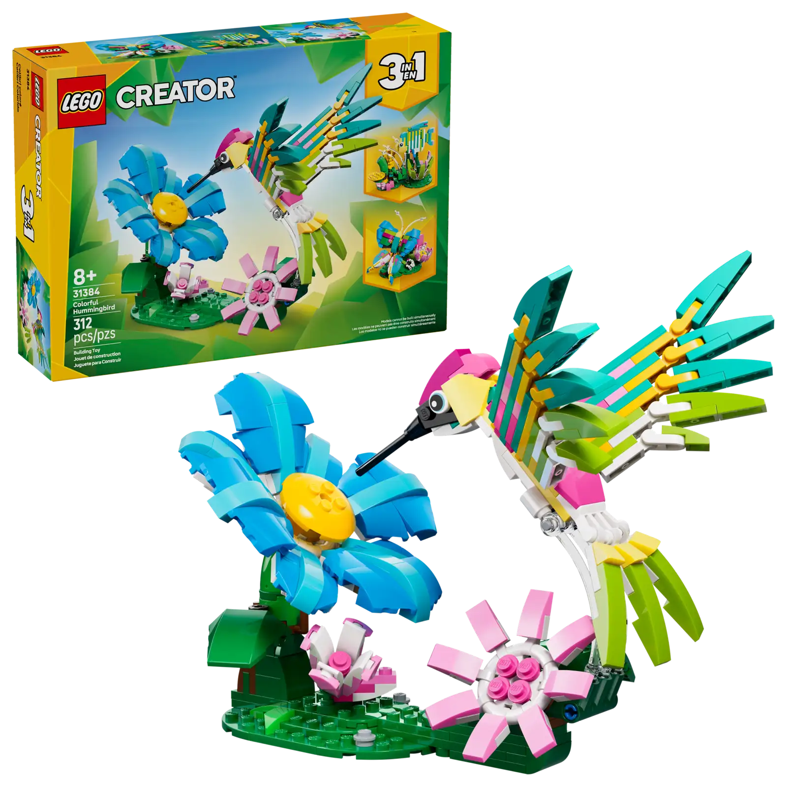 31384 Wild Animals Colorful Hummingbird