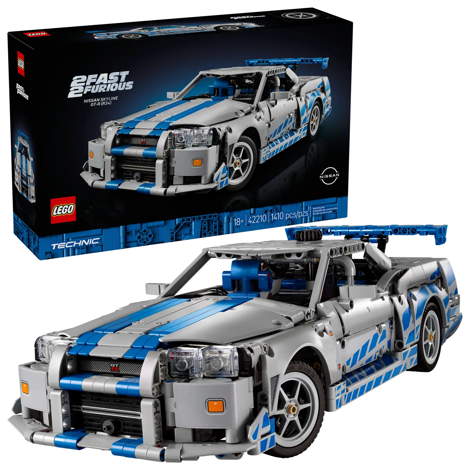 42210 2 Fast 2 Furious Nissan Skyline GT-R (R34) Car