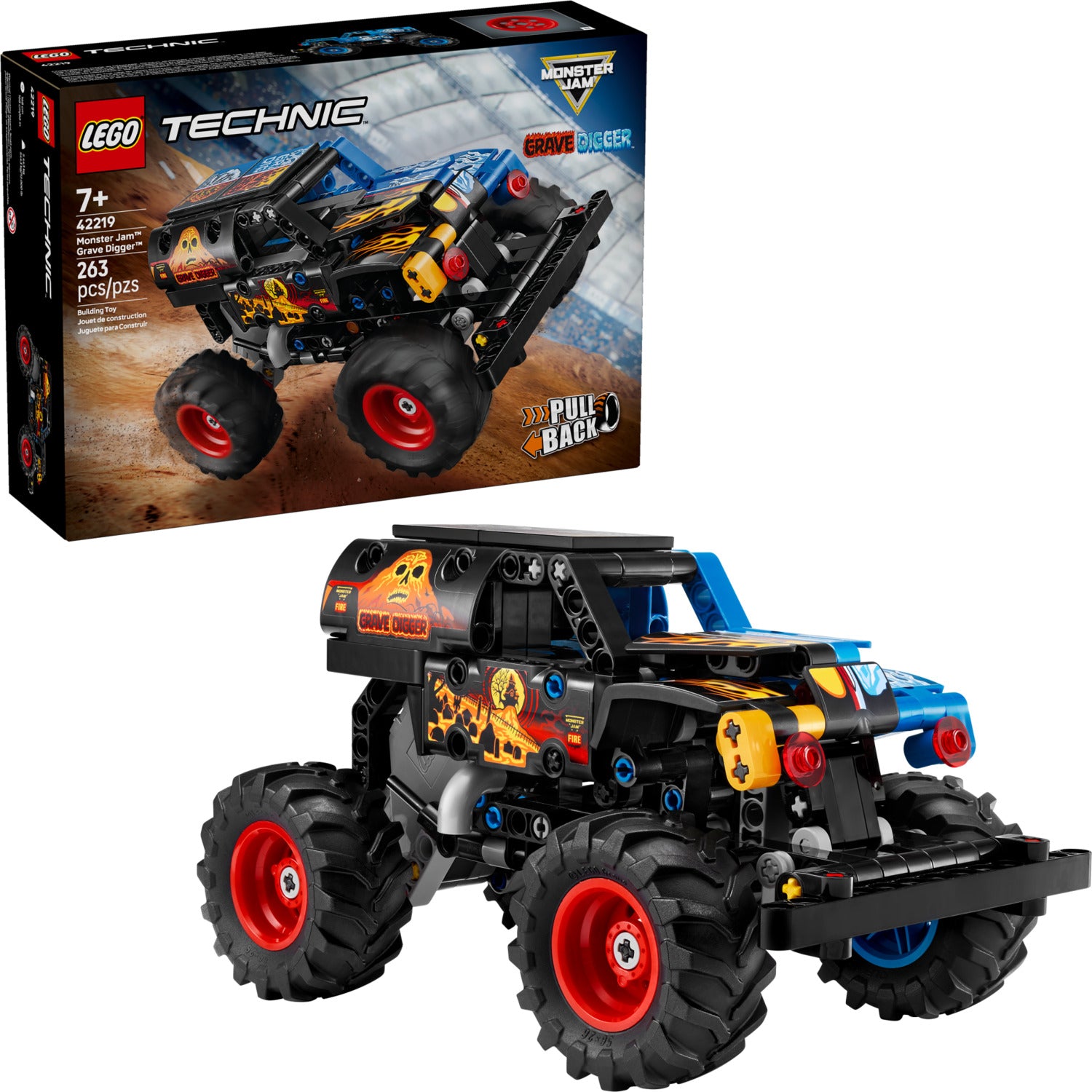 42219 Monster Jam™ Grave Digger™ Fire and Ice