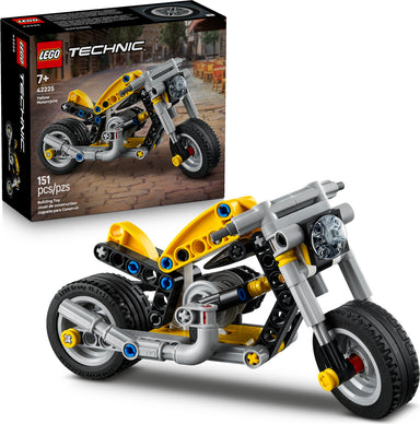 42225 Yellow Motorcycle