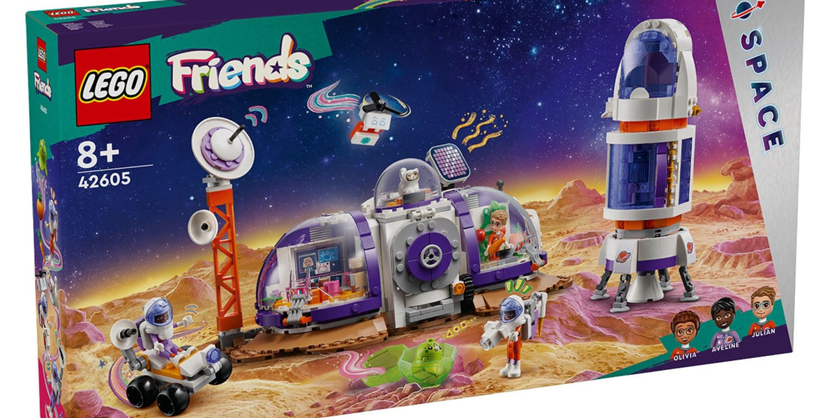 42605 Mars Space Base and Rocket — Piccolo Mondo Toys