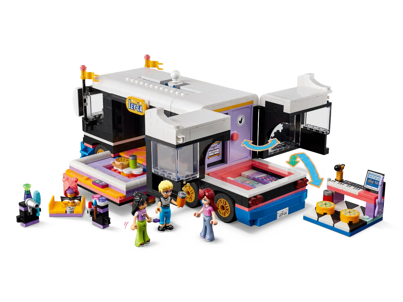42619 Pop Star Music Tour Bus — Piccolo Mondo Toys 42619 Pop Star Music Tour Bus — Piccolo Mondo Toys