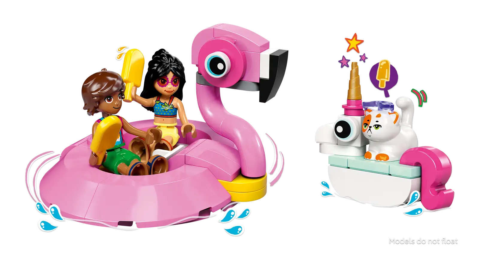 42658 Unicorn & Flamingo Pool Party