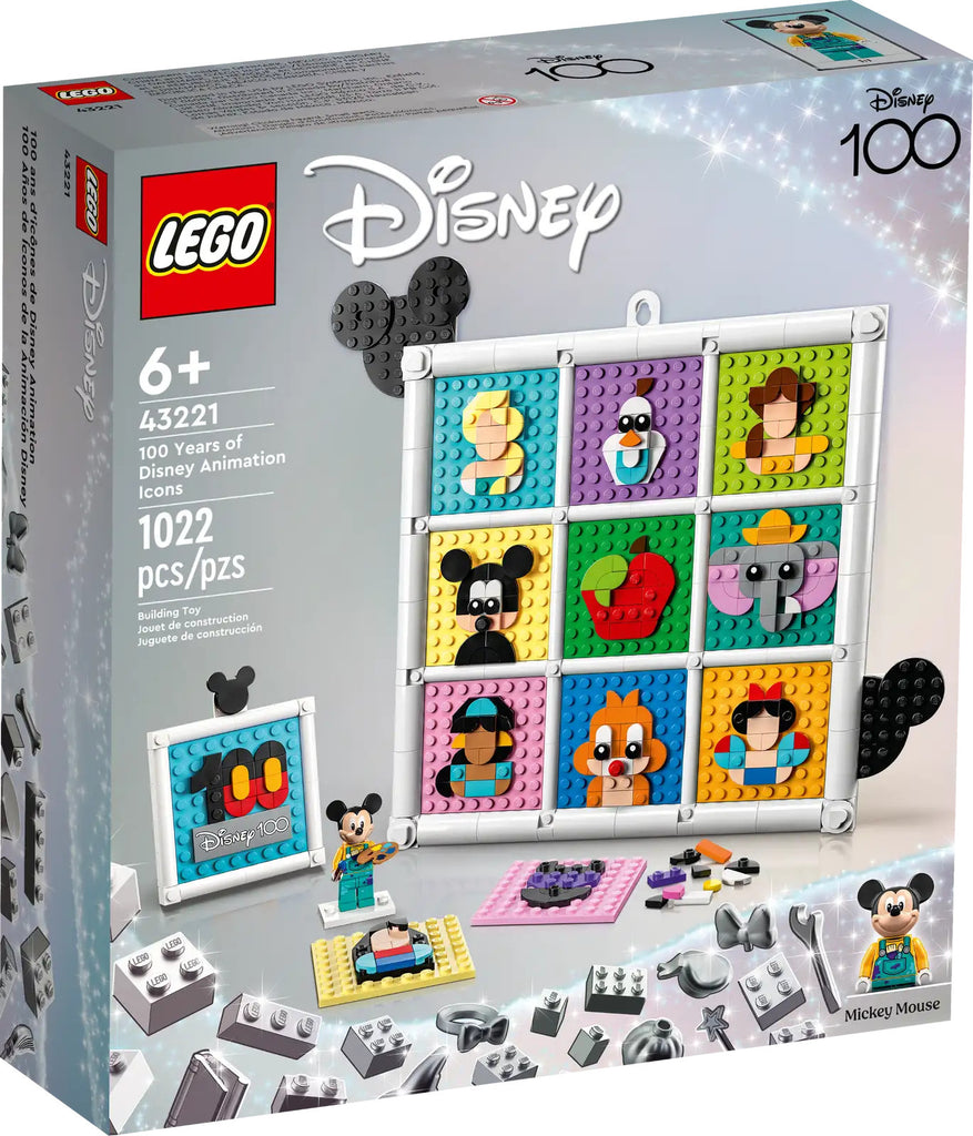 43221 100 Years of Disney Animation Icons — Piccolo Mondo Toys