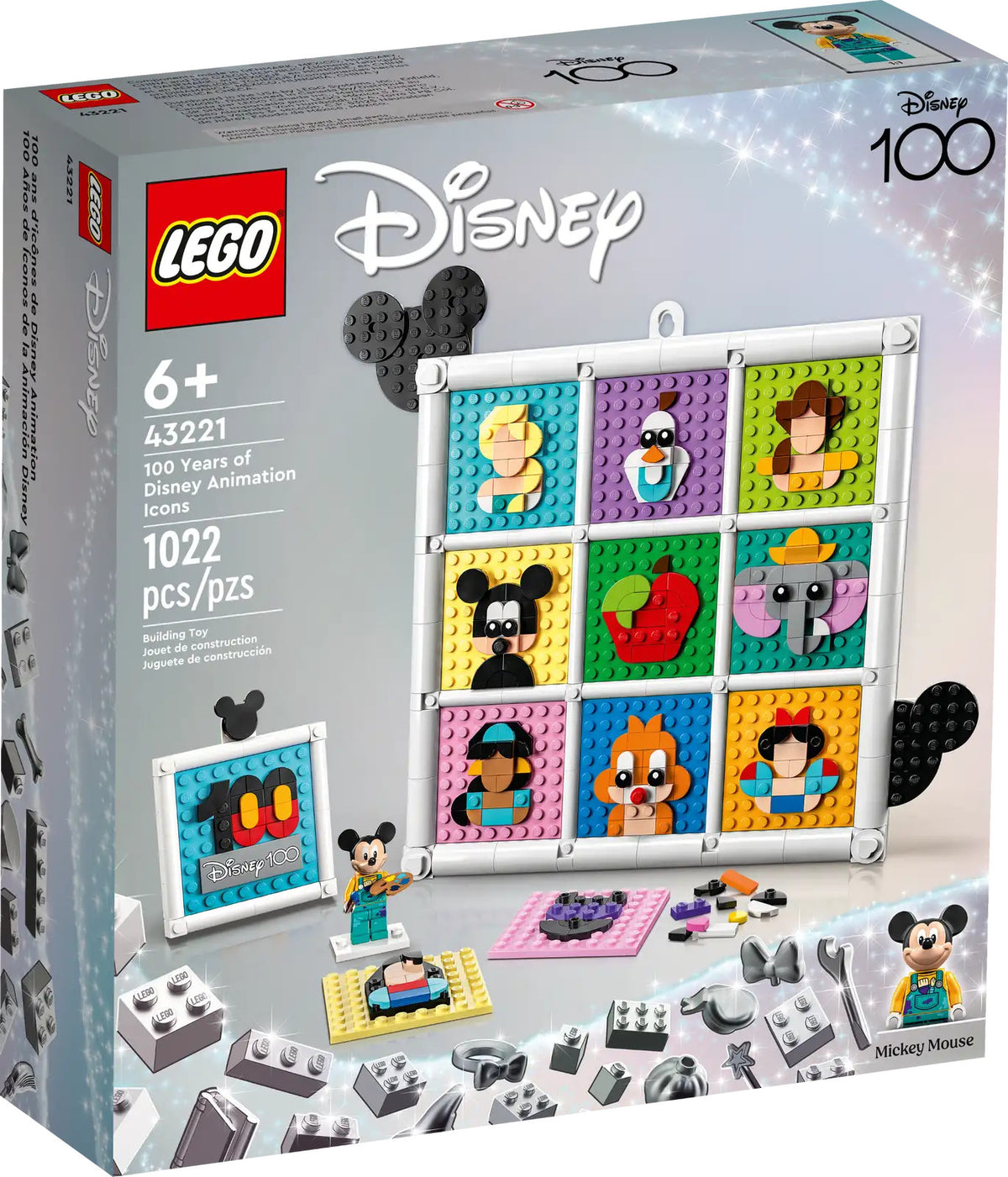 43221 100 Years of Disney Animation Icons — Piccolo Mondo Toys