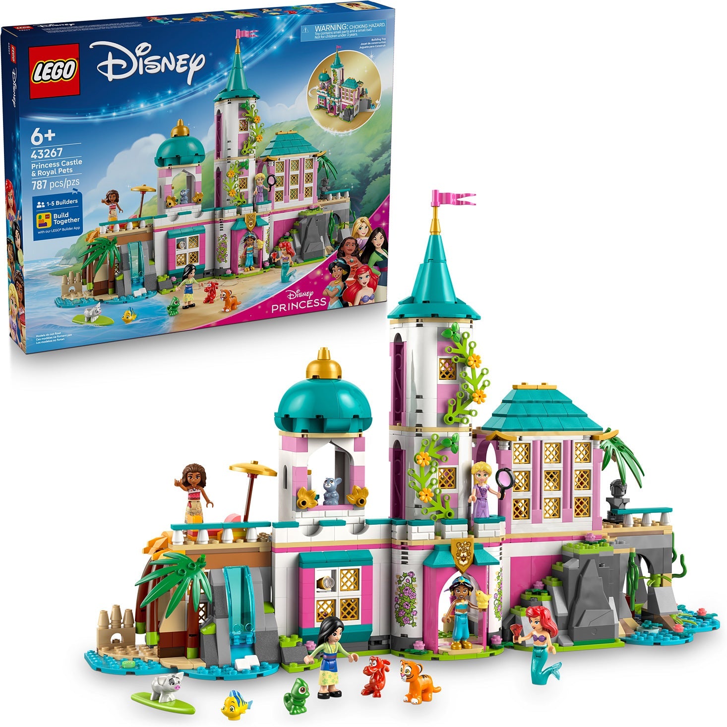 43267 Princess Castle & Royal Pets
