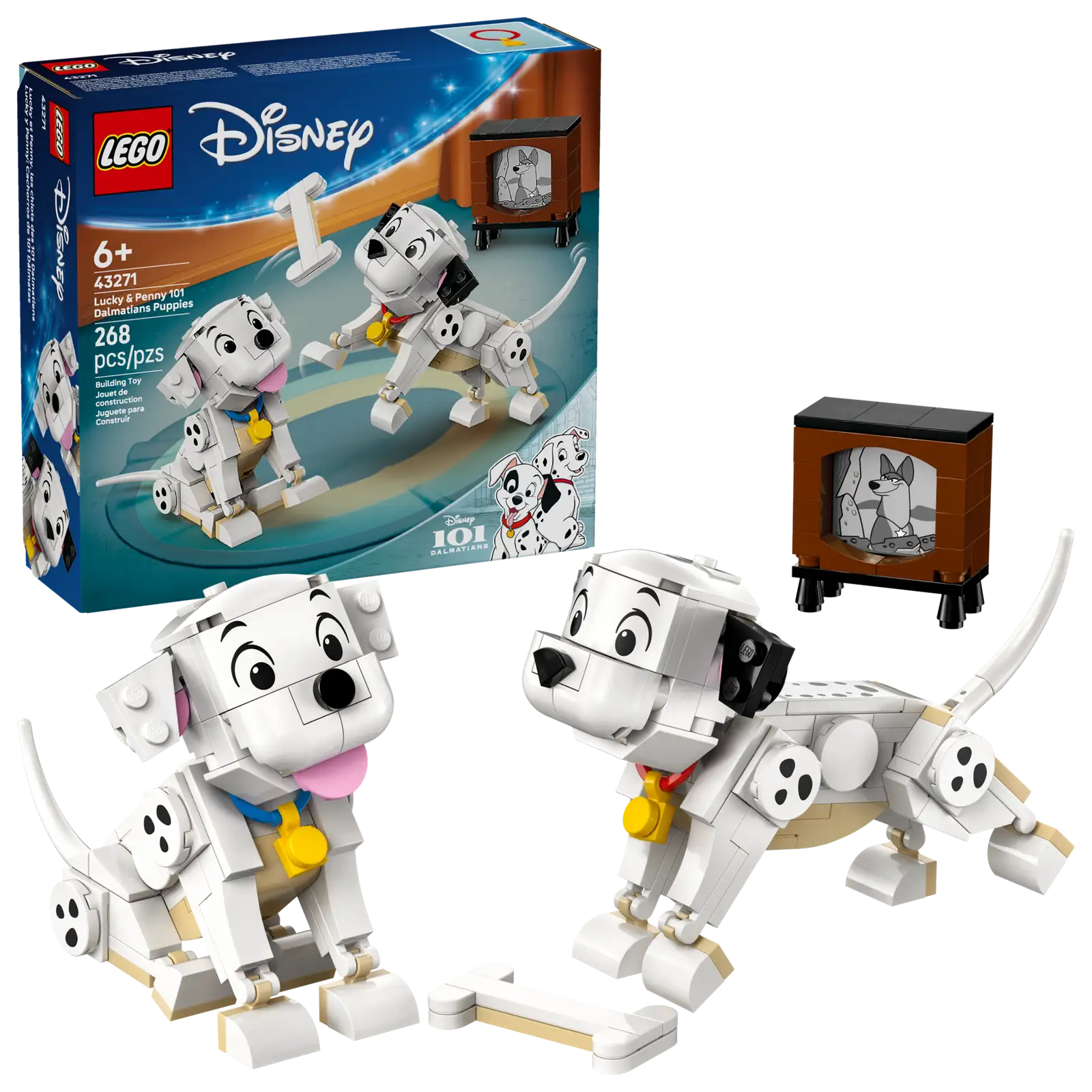 43271 Lucky & Penny 101 Dalmatians Puppies