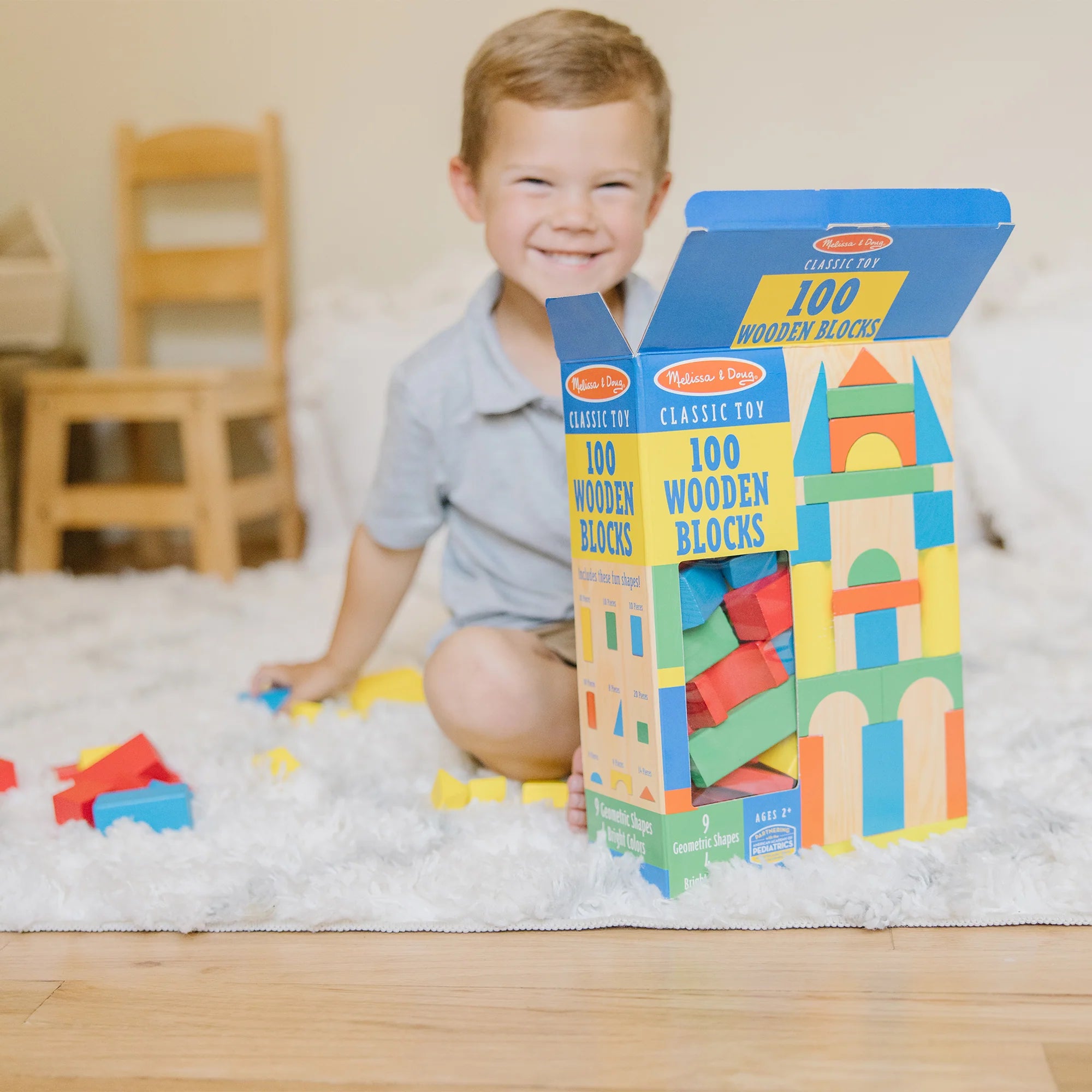 100 Piece Building Blocks