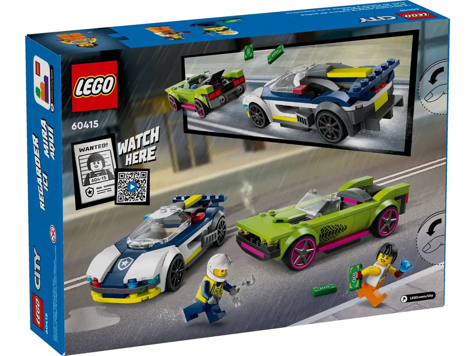 60415 Police Car and Muscle Car Chase